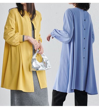 RANAN（ラナン）の「２ＷＡＹボタン使いフレアーブラウス（ブラウス）」