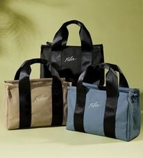 「＜ＦＩＬＡ＞便利な２ルームコンパクトトート（メンズトートバッグ）」