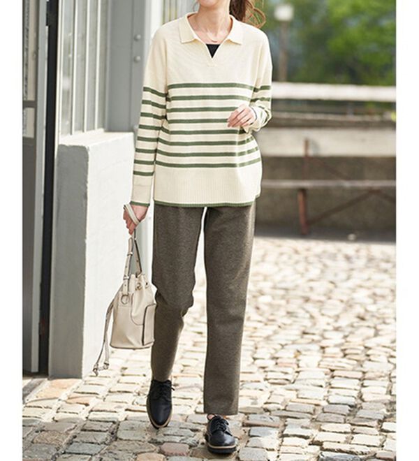 BELLUNA（ベルーナ）の「防風あったかボンディングパンツ（フルレングスパンツ）」｜詳細画像