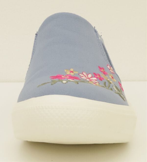 BELLUNA（ベルーナ）の「フラワー刺しゅうお洒落スリッポン（スリッポン）」｜詳細画像