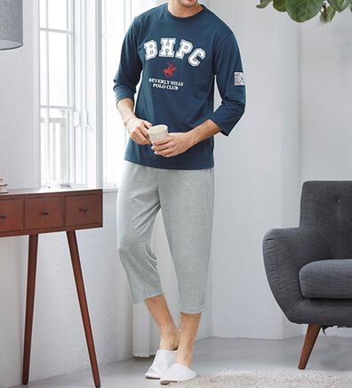 「＜ビバリーヒルズ・ポロクラブ＞お買得デザイン違いセットアップ（メンズルームウェア）」
