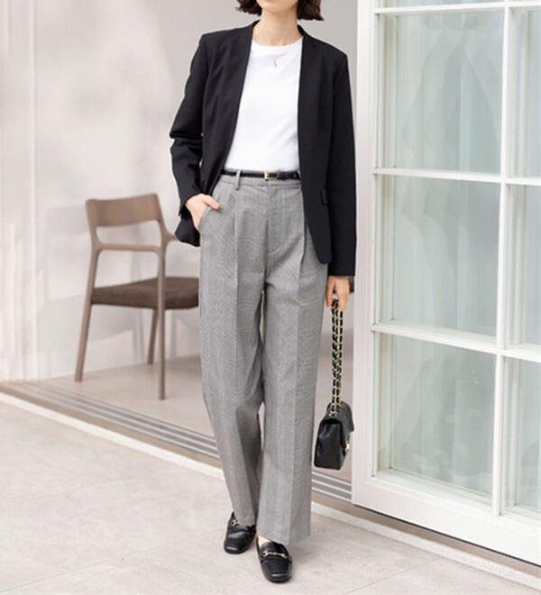 GeeRA（ジーラ）の「洗える！ストレッチカセットスーツ（その他ワンピース）」｜詳細画像