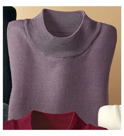 BELLUNA（ベルーナ）の「メリノウール１００％ハイネックセーター（ニット・セーター）」