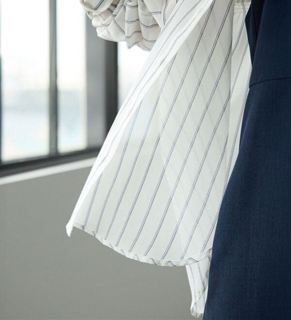 BELLUNA（ベルーナ）の「【接触冷感】透け感バックシャーリングシャツ（シャツ）」｜詳細画像