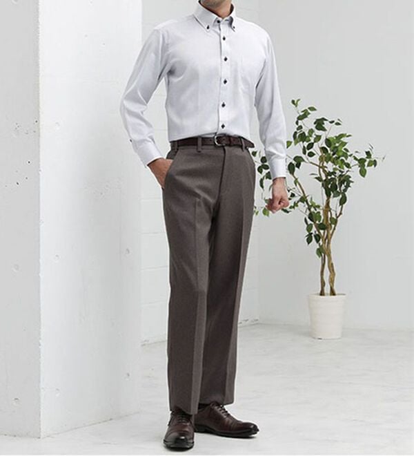 「【５枚セット】品質自慢！形態安定メンズワイシャツ（メンズワイシャツ）」｜詳細画像