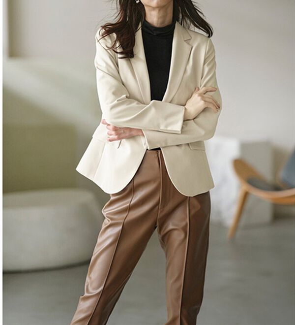 RANAN（ラナン）の「洗える！ベーシックテーラードジャケット（テーラードジャケット）」｜詳細画像