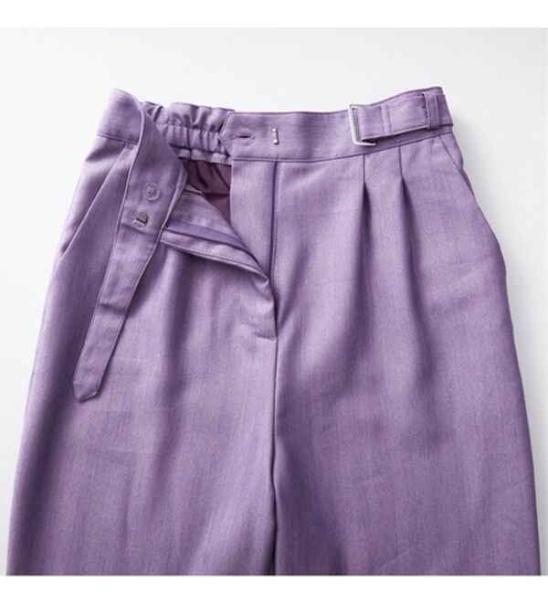 RANAN（ラナン）の「ウエストベルトコクーンパンツ（フルレングスパンツ）」｜詳細画像