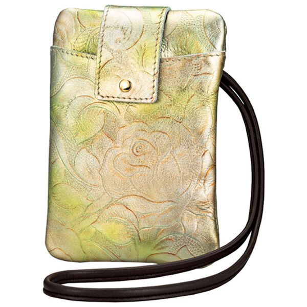 「日本製華やかバラの型押し本革シリーズ（その他ファッション小物）」｜詳細画像