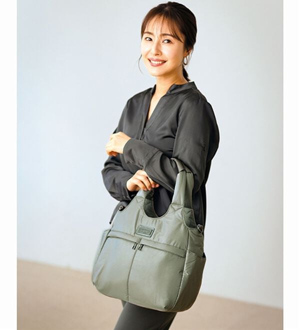 ルフラン（ルフラン）の「＜ミチコロンドンジーンズ＞ふっくら軽量バッグ（トートバッグ）」｜詳細画像