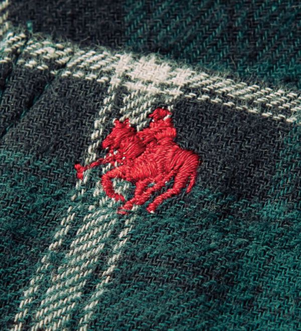 ルフラン（ルフラン）の「【２色組】【ＰＯＬＯ　ＢＣＳ】柔らかネル素材ブラウス（ブラウス）」｜詳細画像