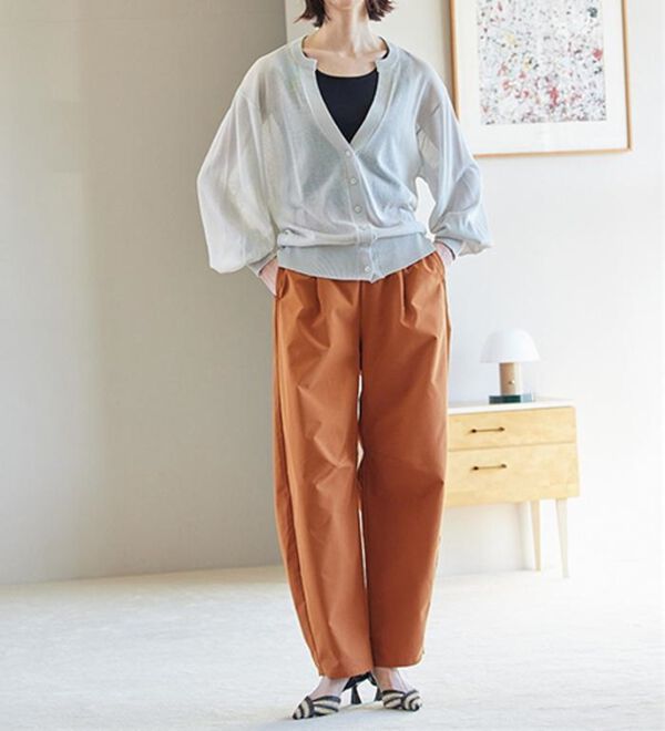 RANAN（ラナン）の「ひんやり！カーブパンツ（フルレングスパンツ）」｜詳細画像