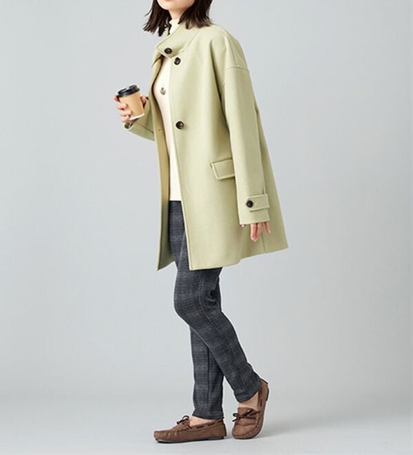 BELLUNA（ベルーナ）の「【あったか仕様♪】すっきり見え！裏ファーパンツ（フルレングスパンツ）」｜詳細画像