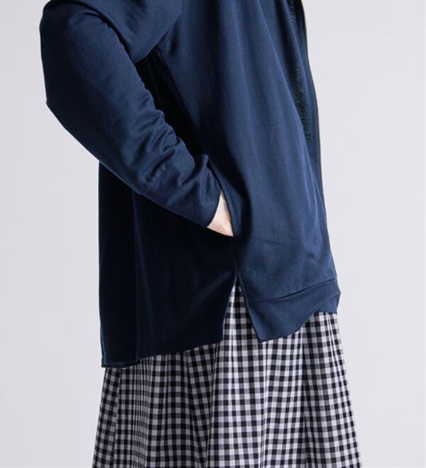 BELLUNA（ベルーナ）の「絶対に焼けたくない！後プリーツＵＶパーカー（パーカー）」｜詳細画像