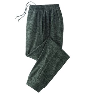 「裏起毛ジョガーパンツ（メンズフルレングスパンツ）」｜杢チャコール