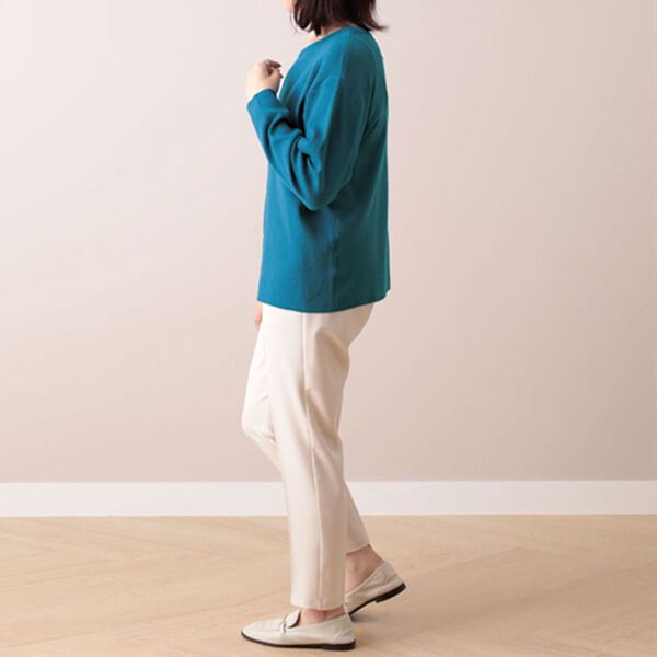 BELLUNA（ベルーナ）の「センターシームニットプルオーバー（ニット・セーター）」｜詳細画像