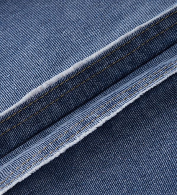 RANAN（ラナン）の「配色サイドフリンジワイドデニム（フルレングスパンツ）」｜詳細画像