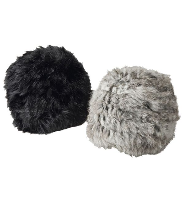 BELLUNA（ベルーナ）の「内側コットン　ラビットファー帽子（帽子）」｜詳細画像