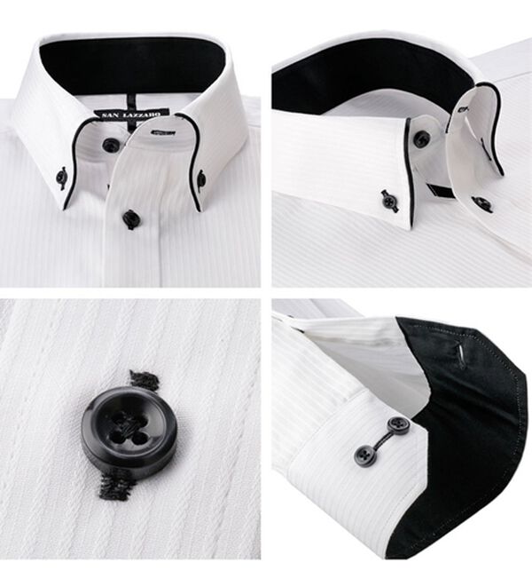 「【５枚セット】品質自慢！形態安定メンズワイシャツ（メンズワイシャツ）」｜詳細画像