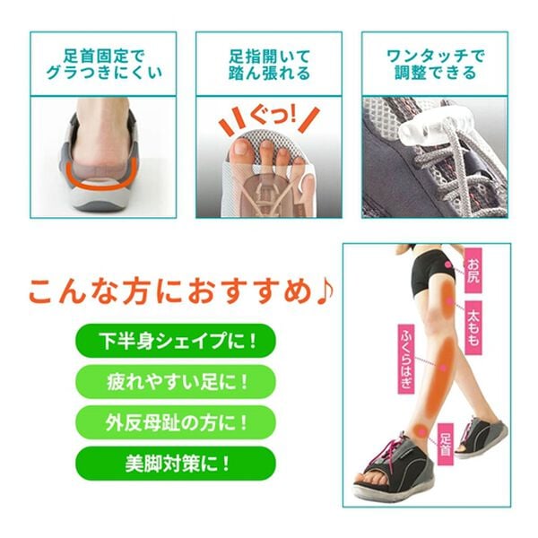 「勝野式　ドクターアーチスニーカーｐｌｕｓ（プラス）（その他美容・健康機器）」｜詳細画像