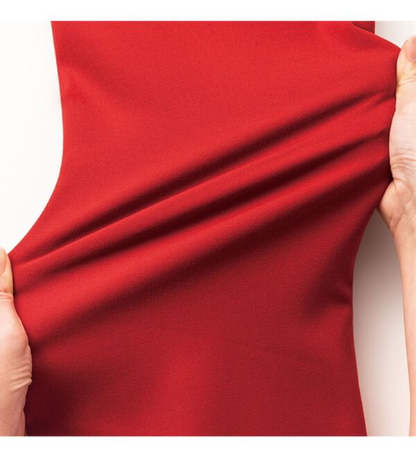 VINNO（ヴィノ）の「ソフトサーモ混裏起毛ストレッチセミフレアーパンツ（フルレングスパンツ）」｜詳細画像