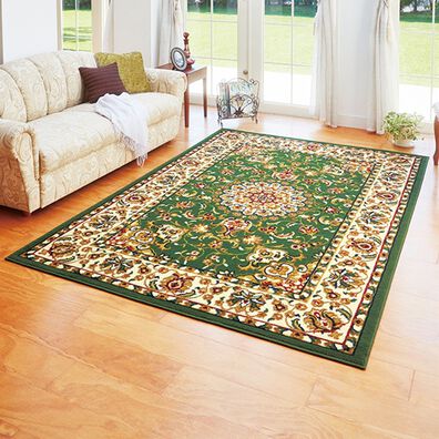 「２柄３色から選べる！お買得ウィルトン織カーペット（カーペット）」