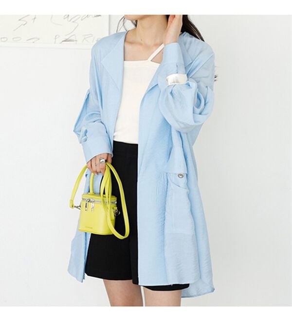 GeeRA（ジーラ）の「ビッグシルエットシャツジャケット（シャツ）」｜詳細画像