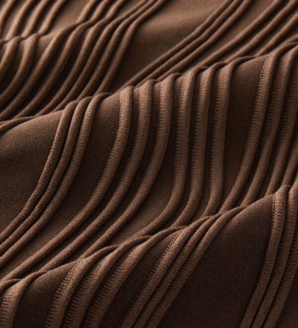 GeeRA（ジーラ）の「ウェーブジャガードキャミワンピース（その他ワンピース）」｜詳細画像