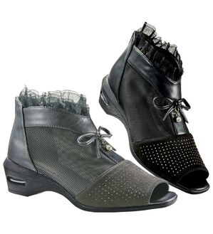 BELLUNA（ベルーナ）の「４Ｅエレガントショートブーツ（ブーツ）」｜詳細画像