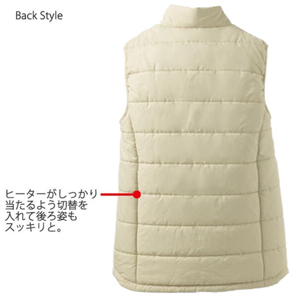 BELLUNA（ベルーナ）の「すぐにあったかヒーター付ベスト（ベスト）」｜詳細画像