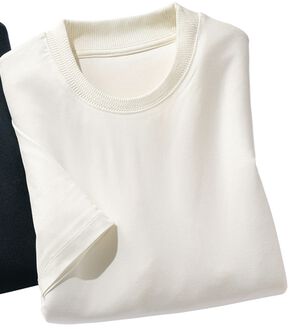 「大人のすっきり冷感Ｔシャツ（メンズＴシャツ）」｜ホワイト(Tシャツ)