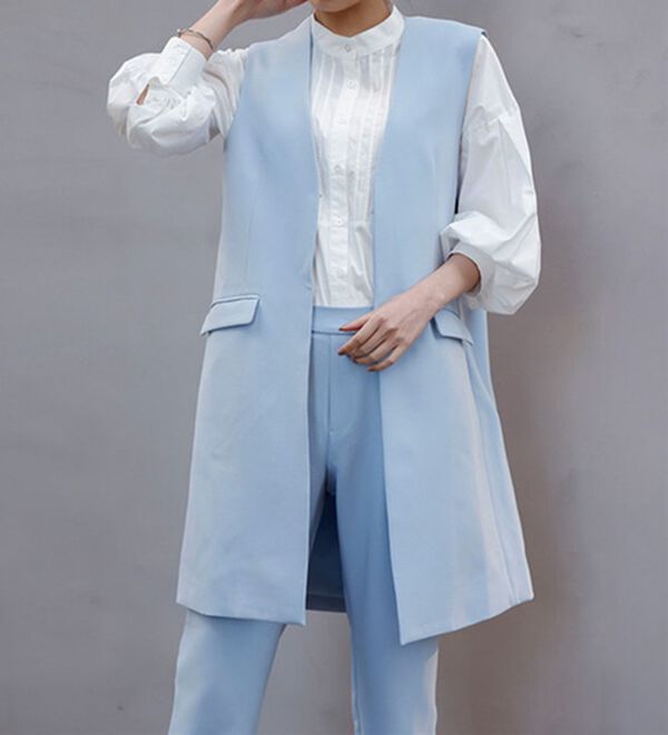 RANAN（ラナン）の「タック使いボリューム袖ブラウス（ブラウス）」｜詳細画像