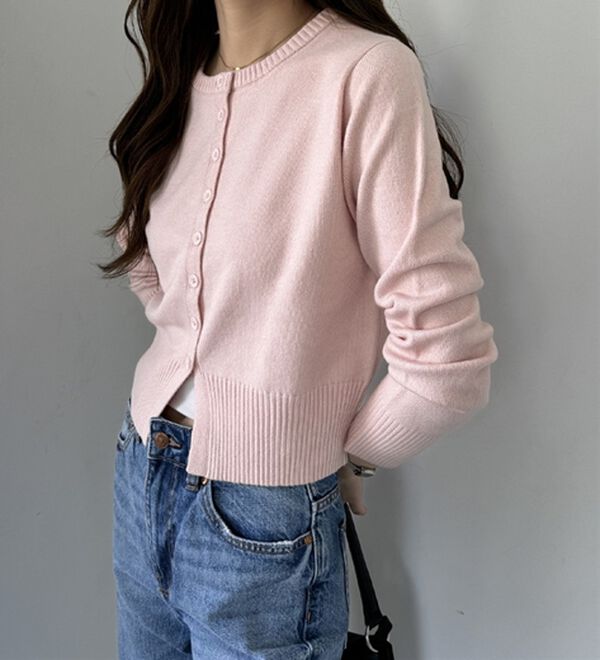 GeeRA（ジーラ）の「裾スリットカーデ（ニットカーディガン）」｜詳細画像