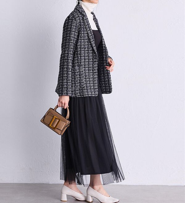 RANAN（ラナン）の「ツイードジャケット（テーラードジャケット）」｜詳細画像