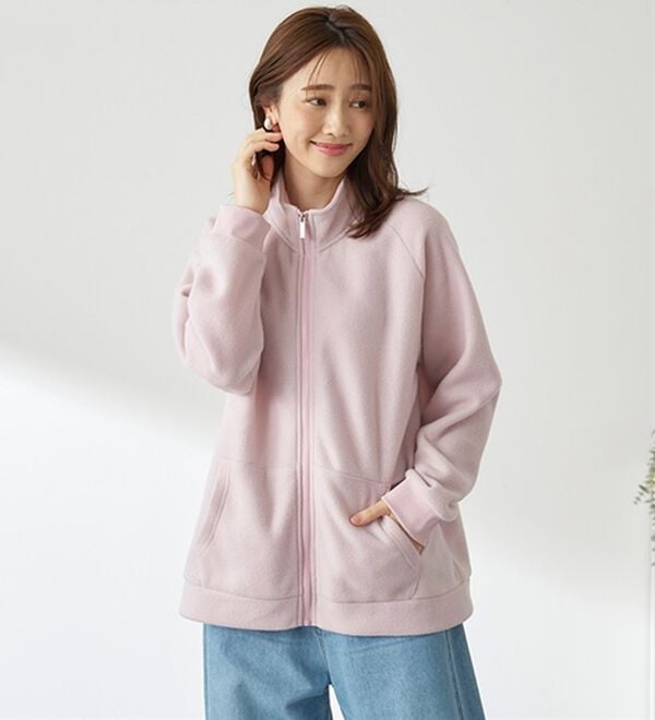 BELLUNA（ベルーナ）の「毎日着られる！快適フリースジップジャケット（その他カーディガン）」｜詳細画像