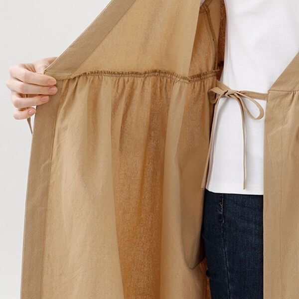 LAVIENNE（ラヴィエンヌ）の「【３着組】そのままお出かけ！エプロンワンピース（エプロン）」｜詳細画像