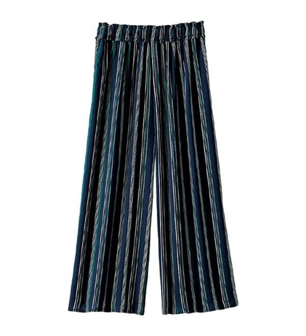 BELLUNA（ベルーナ）の「レーヨンポケット付ガウチョパンツ（ワイドパンツ・ガウチョ）」｜詳細画像