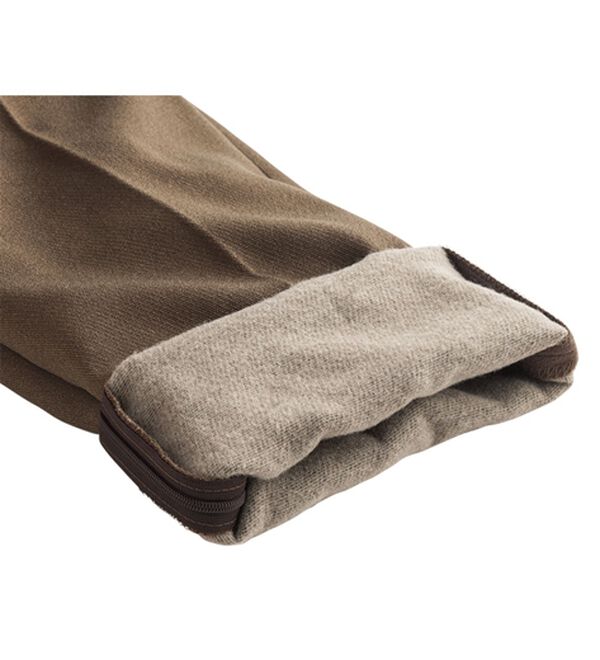 ルフラン（ルフラン）の「【２本組】日本製ふわふわ裏起毛　裾ファスナーパンツ（フルレングスパンツ）」｜詳細画像