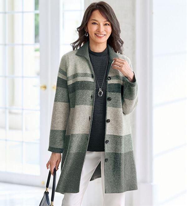 BELLUNA（ベルーナ）の「《コーディネートに！》ふくれジャカードプルオーバー（カットソー）」｜詳細画像