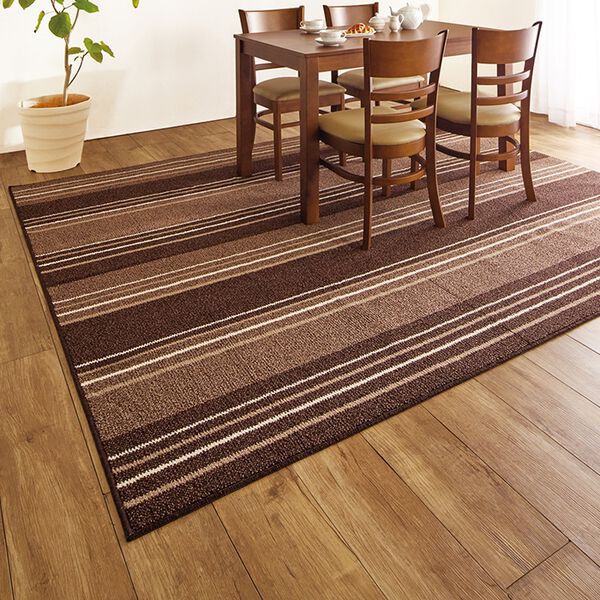 「日本製はっ水防汚ダイニングラグ（カーペット）」｜詳細画像