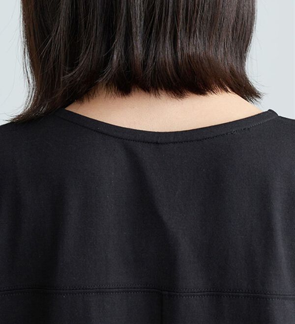 BELLUNA（ベルーナ）の「サッカーチェック切替デザインチュニック（チュニック）」｜詳細画像