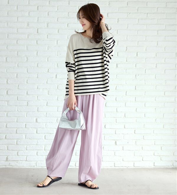 BELLUNA（ベルーナ）の「ゆったりニットプルオーバー（ニット・セーター）」｜詳細画像