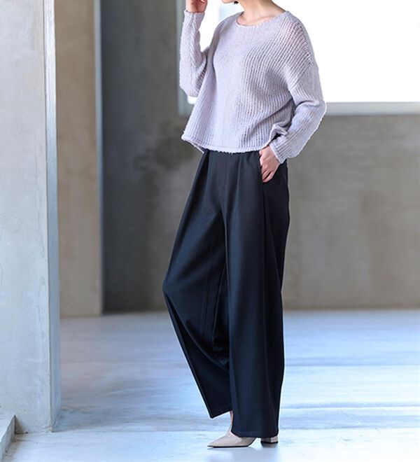 RANAN（ラナン）の「モヘアタッチローゲージシアーニット（ニット・セーター）」｜詳細画像