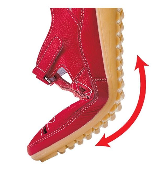 ルフラン（ルフラン）の「４Ｅ牛革ゆったりコンフォートシューズ（サンダル・ミュール）」｜詳細画像