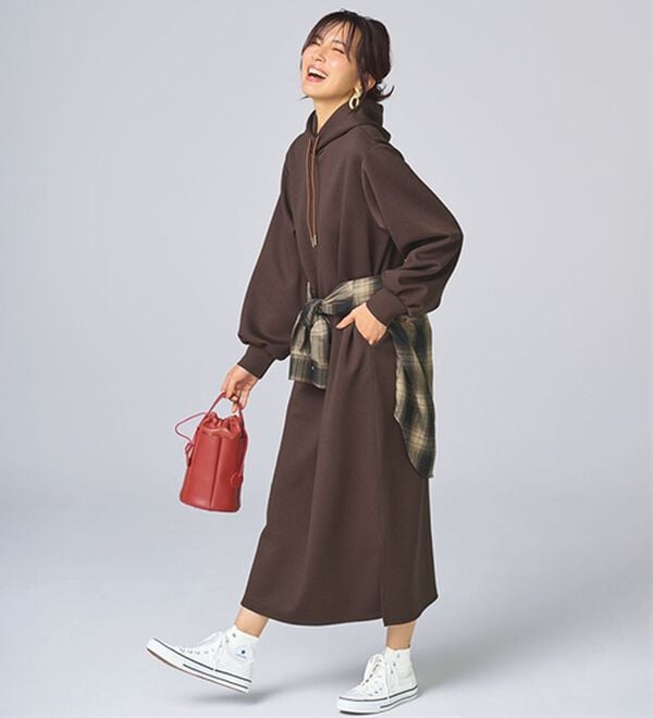 BELLUNA（ベルーナ）の「サラッと軽い！チェック柄シャツ（シャツ）」｜詳細画像