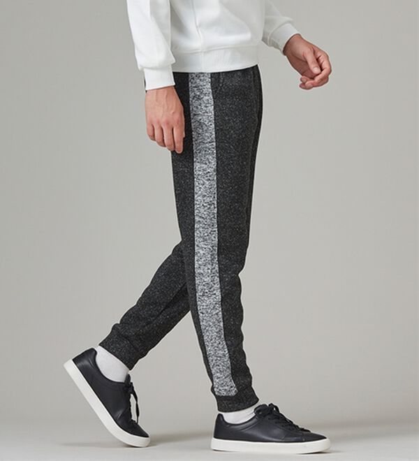 「【３本組】＜フィラ＞ニットフリース暖かアクティブパンツ（メンズフルレングスパンツ）」｜詳細画像