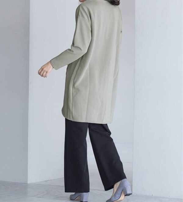 RANAN（ラナン）の「裏起毛！あったかアシメデザインチュニック（チュニック）」｜詳細画像