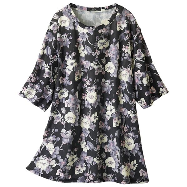 ルフラン（ルフラン）の「【３色組】＜ＳＶ＞ヒンヤリ上品お買得プルオーバー（パジャマ・ルームウェア）」｜詳細画像