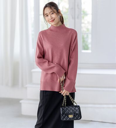 ニット・セーターレディースファッション(ピンク)通販