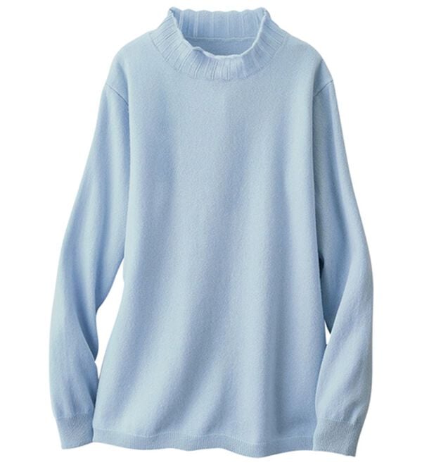 ルフラン（ルフラン）の「＜ｆｕ－ｕ＞カシミヤ１００％良質あたたかセーター（ニット・セーター）」｜詳細画像