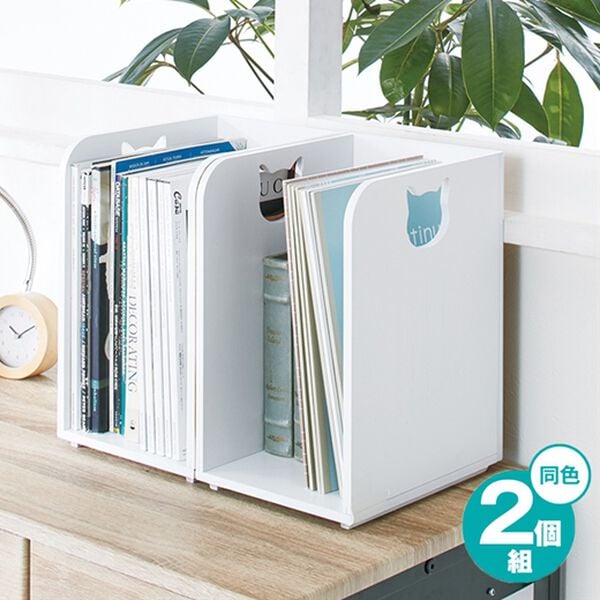 「重ねて置ける本棚ラック（リビング収納）」｜詳細画像